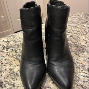 Black Ankle Boots Size 7